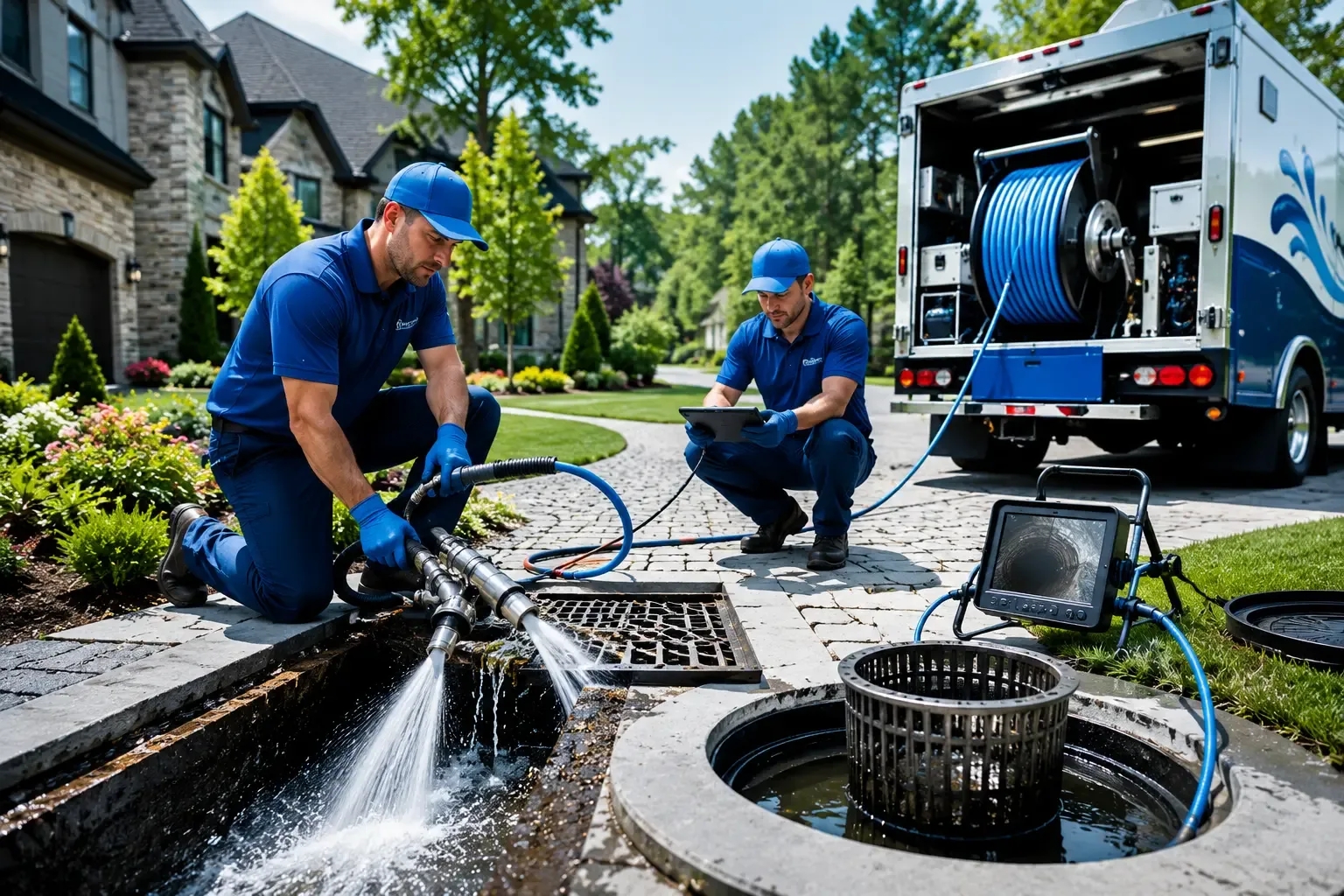 Local outdoor drain cleaning professionals in Atglen, PA