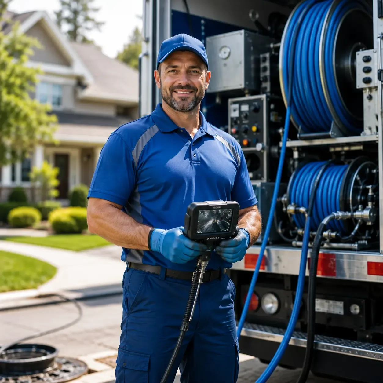 Local outdoor drain cleaning specialists in Atglen, PA